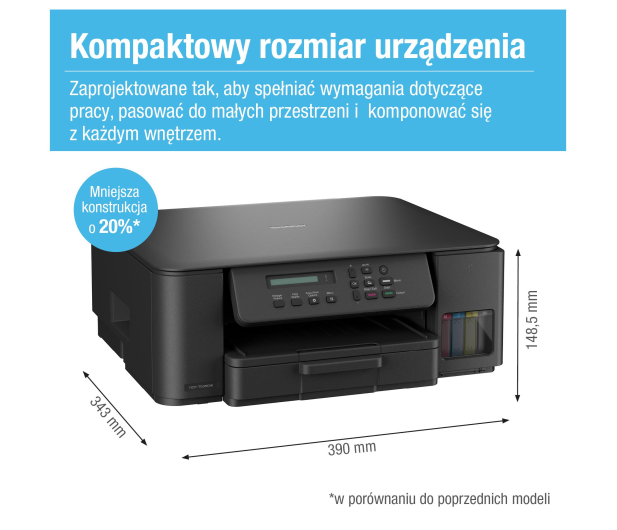 BROTHER InkBenefit Plus DCP-T535DW Duplex - 1353278 - zdjęcie 4